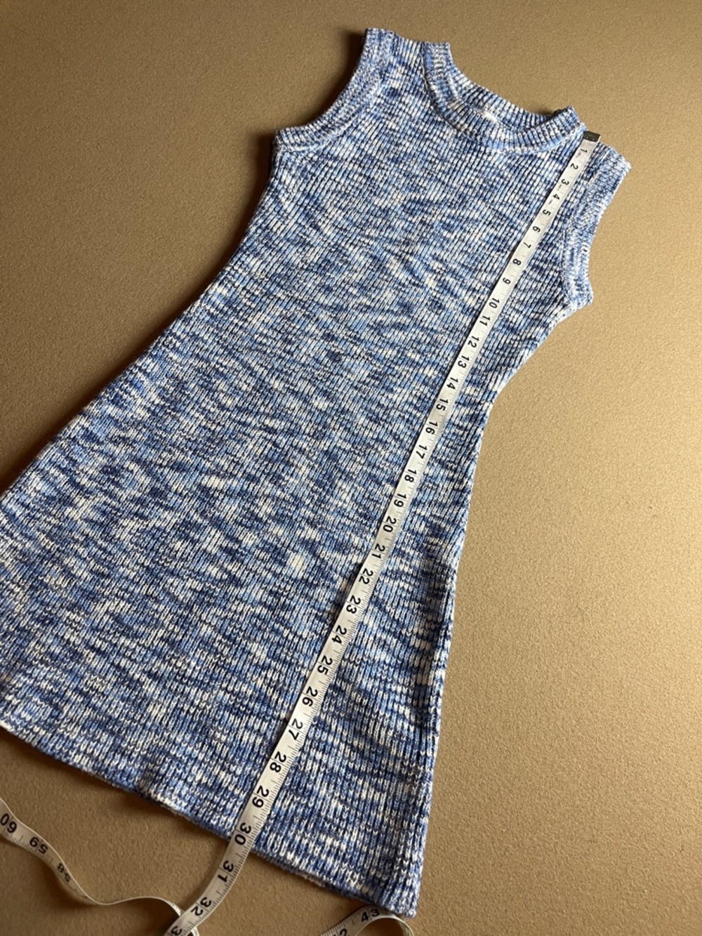Pink Diamond Knit Mini Dress - S - Picture 8 of 8